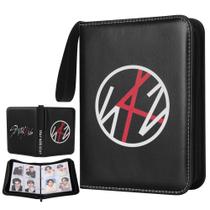 Álbum para Photocards Loiuvos Stray Kids 400 Bolsos Preto