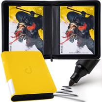 Álbum para Quadrinhos D DACCKIT Modelo A Capacidade para 24 Quadrinhos Amarelo