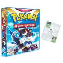 Álbum Pasta Fichário Pokemon com 10 Folhas YES 9 Bolsos Espada e Escudo Estrelas Radiantes Colecionar Cards Álbum Pasta Fichário Pokemon com 10 Folhas YES 9 Bolsos Espada e Escudo Estrelas Radiantes Colecionar Cards