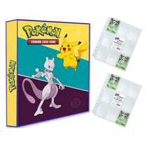 Álbum Pokémon Pasta tipo Fichário para Cards - Pássaros Lendários