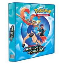 Álbum Pasta Fichário Pokemon Escarlate e Violeta Amigos de Jornada Capa Dura Coleção Cartas Cards Álbum Pasta Fichário Pokemon Escarlate e Violeta Amigos de Jornada Capa Dura Coleção Cartas Cards