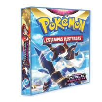 Álbum Pasta Fichário Pokemon Espada e Escudo Estrelas Radiantes Capa Dura Reforçado Para Colecionar Cards Álbum Pasta Fichário Pokemon Espada e Escudo Estrelas Radiantes Capa Dura Reforçado Para Colecionar Cards
