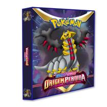 Álbum Pasta Fichário Pokemon Espada e Escudo Origem Perdida Capa Dura Reforçado Colecionar Cards Copag Álbum Pasta Fichário Pokemon Espada e Escudo Origem Perdida Capa Dura Reforçado Colecionar Cards Copag