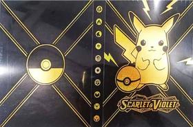 Album Pasta Pikachu Gold Porta 240 Cartas Pokemon Cards Tcg