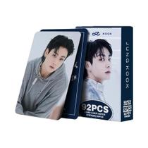 Álbum Pessoal JK Com 92 Peças Em Ouro, Cartões De Foto LOMO De Dois Lados, Cartões Postais,