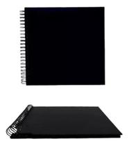 Álbum Scrapbook Livro De Assinaturas Liso 20x20cm 60 Paginas - Best