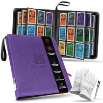 Álbum Toploader MEIYODECK para 252 cartas, 9 bolsos