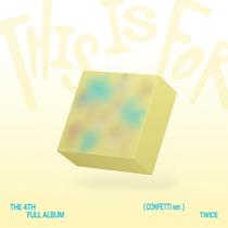 Álbum Virgin Music TWICE THIS IS FOR CONFETTI ver. Álbum Virgin Music TWICE THIS IS FOR CONFETTI ver.