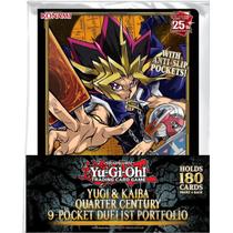 Album Yugioh Yugi E Kaiba Quarter Century 9 Pocket Portfolio Konami