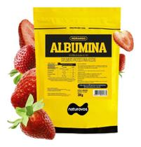 Albumina (1kg) Morango Naturovos