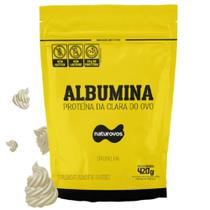 Albumina 420g Suplemento Protéico Naturovos - Sabores