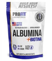 Albumina + Biotina - Proteina do Ovo - Refil 1kg - Profit