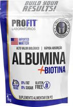 Albumina com Biotina 1kg Proteína do Ovo Profit Labs