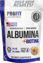 Albumina com Biotina 1kg Proteína do Ovo Profit Labs