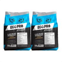 Albumina Desidratada (2x 500g) Cappuccino - Proteína Pura Albumina Desidratada (2x 500g) Cappuccino - Proteína Pura