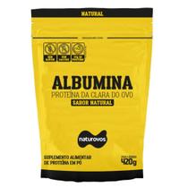 Albumina Em Pó Naturovos 420g Refil Suplemento