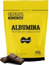 Albumina sabor chocolate 420gr - naturovos