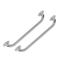 Alça Apoio 30Cm Suporte Barra Anti Queda Kit 2 Uni Cadeirante Gestante Criança Pcd Banheiro Box Casa Corrimao Escada