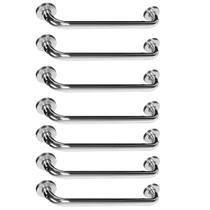Alça Apoio 50Cm Barra Anti Queda Suporte Kit 7 Uni Gestante Idoso Cadeirante PCD Escada Corrimao Box Banheiro Alça Apoio 50Cm Barra Anti Queda Suporte Kit 7 Uni Gestante Idoso Cadeirante PCD Escada Corrimao Box Banheiro