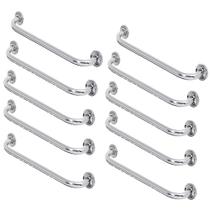 Alça Apoio 60cm Kit 10 Uni Barra acessivel Criança Idoso Gestante Suporte Resistente Anti Queda Evita Acidente Segurança Banheiro Box