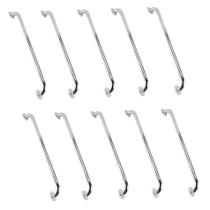 Alça Apoio 70Cm Barra Suporte Kit 10 Uni Anti Queda Idoso Gestante Cadeirante Deficiente Banheiro Inox Box Escada