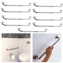 Alça Apoio 70cm Suporte Anti Queda Kit 10 Uni Evita Acidente Deficiente Cadeirante Idoso Gestante Banheiro Varanda Casa Corrimao Alça Apoio 70cm Suporte Anti Queda Kit 10 Uni Evita Acidente Deficiente Cadeirante Idoso Gestante Banheiro Varanda Casa Corrimao