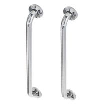 Alça Apoio Kit 2 uni Inox 40cm Banheiro Idoso Deficiente Acessibilidade Cadeirante Alça Apoio Kit 2 uni Inox 40cm Banheiro Idoso Deficiente Acessibilidade Cadeirante