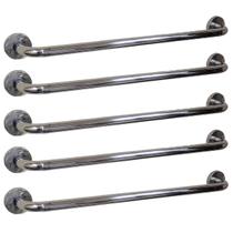 Alça Apoio Kit 5 Uni Aço Inox 50cm Idoso Acessibilidade Pcd Cadeirante Gestante Suporte Anti Queda Banho Box Banheiro Alça Apoio Kit 5 Uni Aço Inox 50cm Idoso Acessibilidade Pcd Cadeirante Gestante Suporte Anti Queda Banho Box Banheiro