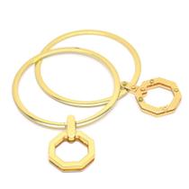 Alça Argola com Parafuso Dourado XK-1306