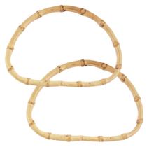 Alça Bambu trapézio - 15cm Alça Bambu trapézio - 15cm
