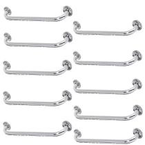 Alça Barra Apoio 60cm Kit 10 Uni Suporte Criança Idoso Gestante Acessibilidade Resistente Anti Queda Acidente Segurança