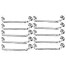 Alça Barra Apoio 60cm Suporte Resistente Kit 10 Uni Acessibilidade Criança Idoso Anti Queda Segurança Box Banheiro