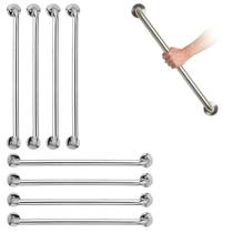Alça Barra de Apoio 70cm Kit 8 Inox Corrimao Segurança Proteçao Idoso Acessibilidade Cadeirante Deficiente Banheiro Alça Barra de Apoio 70cm Kit 8 Inox Corrimao Segurança Proteçao Idoso Acessibilidade Cadeirante Deficiente Banheiro