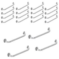 Alça Barra de Apoio Banheiro 60cm Acessibilidade Kit 20 Uni Gestante Idoso Ajuda Segurança