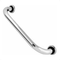 Alça Barra Para Banheiro Alumínio Idosos Não Descasca 30Cm