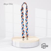 Alça Chic de Poliéster Estampada Alça Chic de Poliéster Estampada