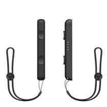 Alça compatível com Switch Joycon Straps, pacote com 2 pulseiras pretas