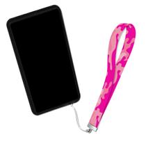 Alça cordão para capa de celular Camuflagem Exercito Rosa Alça cordão para capa de celular Camuflagem Exercito Rosa