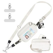 Alça corporal Tiostep Clip & Go Phone Wallet Cream L Alça corporal Tiostep Clip & Go Phone Wallet Cream L