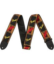 Alça Correia Fender Monogrammed Straps 0990681500 bk