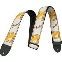 Alça Correia Fender Monogrammed Straps 0990683000 Wh