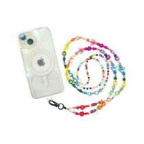 Alça Corrente Strap Premium P/ Celular Arco-íris Alça Corrente Strap Premium P/ Celular Arco-íris