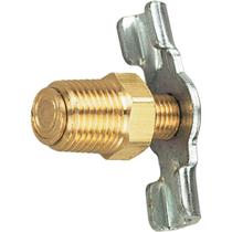 Alça de aço com corpo de latão Tru-Flate Drain Cock 1/8"