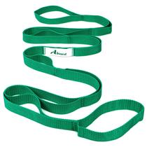 Alça de alongamento Abiarst Yoga Strap 10 laços para terapia