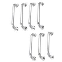 Alça de Apoio 30cm Barra Inox Kit 7 Unidades Inox Deficiente Cadeirante Acessibilidade Idoso Banheiro Segurança Corrimao Suporte Alça de Apoio 30cm Barra Inox Kit 7 Unidades Inox Deficiente Cadeirante Acessibilidade Idoso Banheiro Segurança Corrimao Suporte