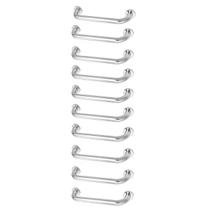 Alça de Apoio 30cm Kit 10 Unidades Inox Barra Deficiente Cadeirante Idoso Banheiro Acessibilidade Alça de Apoio 30cm Kit 10 Unidades Inox Barra Deficiente Cadeirante Idoso Banheiro Acessibilidade