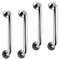Alça de Apoio 30cm Kit 4 Unidades Barra Inox Idoso Cadeirante Deficiente Banheiro Box Corrimao Suporte Acessibilidade Segurança Alça de Apoio 30cm Kit 4 Unidades Barra Inox Idoso Cadeirante Deficiente Banheiro Box Corrimao Suporte Acessibilidade Segurança