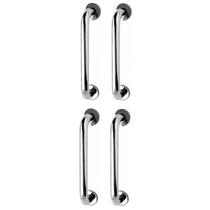 Alça de Apoio 30cm Kit 4 Unidades Barra Inox Idoso Cadeirante Suporte Banheiro Box Acessibilidade Escada Corrimao Segurança Alça de Apoio 30cm Kit 4 Unidades Barra Inox Idoso Cadeirante Suporte Banheiro Box Acessibilidade Escada Corrimao Segurança