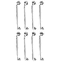 Alça De Apoio 60cm Barra Inox Acessibilidade Kit 8 Unidades Gestante Idoso Anti Queda Alça De Apoio 60cm Barra Inox Acessibilidade Kit 8 Unidades Gestante Idoso Anti Queda