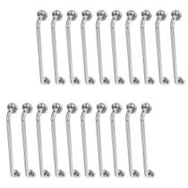 Alça de Apoio 80cm Barra Inox Kit 20 Unidades Idoso Deficiente Cadeirante Suporte Box Banheiro Corrimao Acessibilidade Segurança